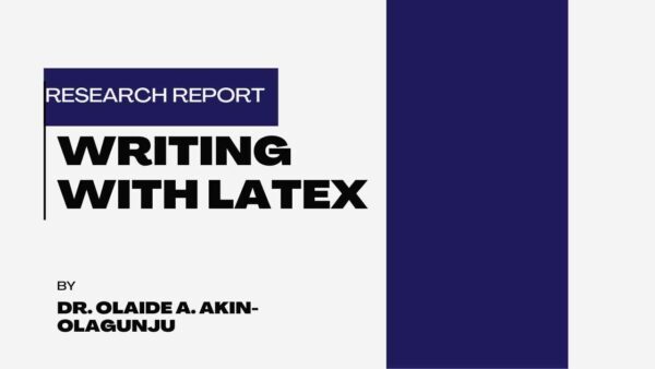 Research Report Writing with LaTeX